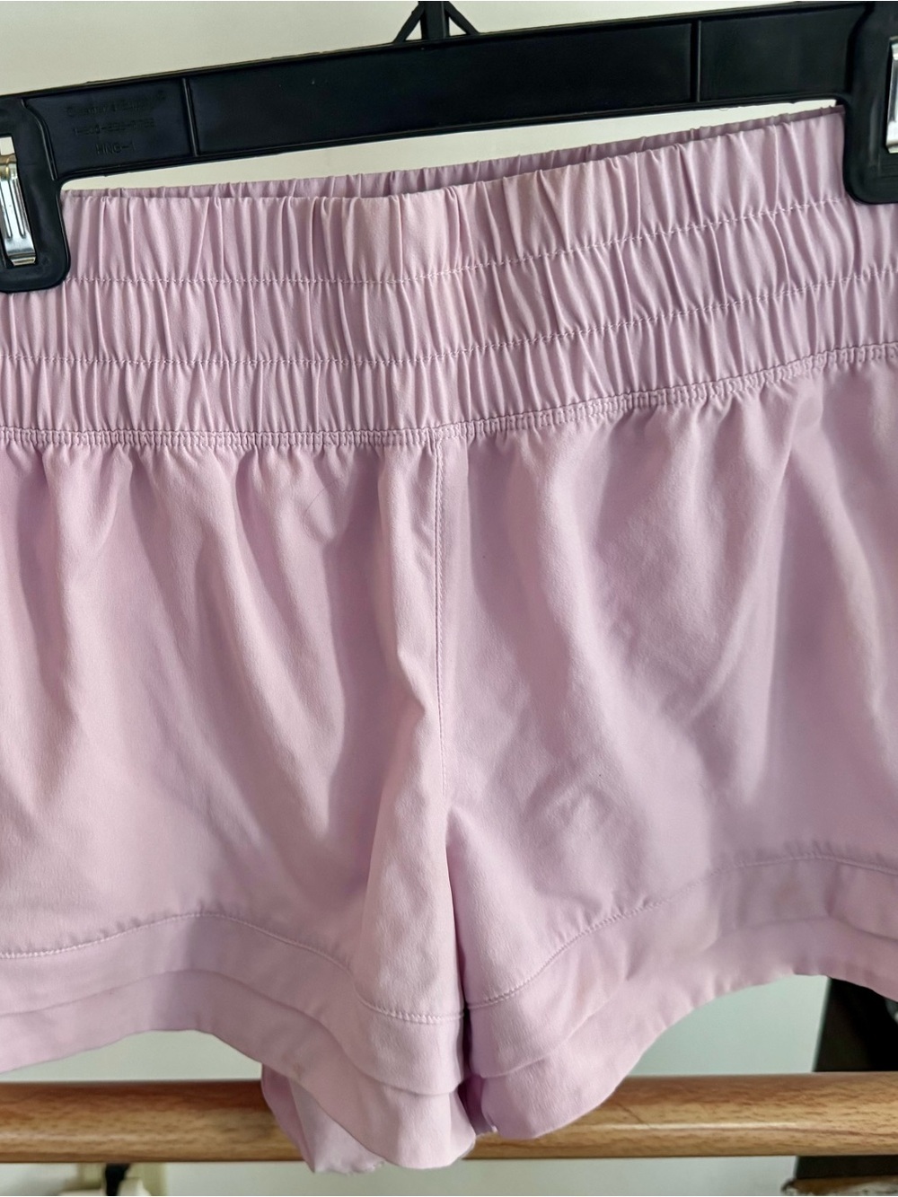 CALIA by Carrie Underwood Pastel Pink Athletic Shorts with Elastic Waistband